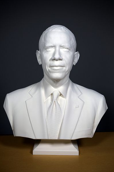 Президента США напечатали на 3D принтере.
