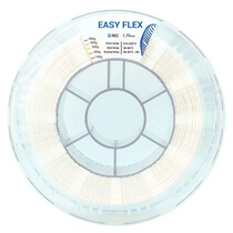 Катушка пластика REC Easy Flex (TPU) 1.75мм 0,5 кг, белая