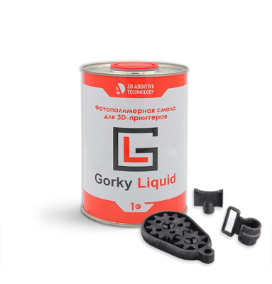 Фотополимерная смола Gorky Liquid Force, черная (1 кг)