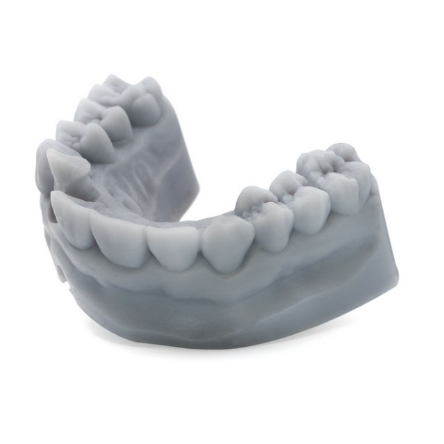 Фотополимер HARZ Labs Dental Model Light Grey, светло-серый (0,5 кг)
