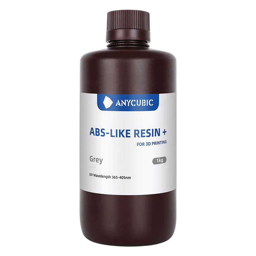 Фотополимерная смола Anycubic ABS-Like Resin+, серая (1 кг)