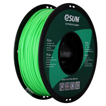 Катушка пластика PLA+ ESUN 1.75 мм 1кг., светло-зеленая