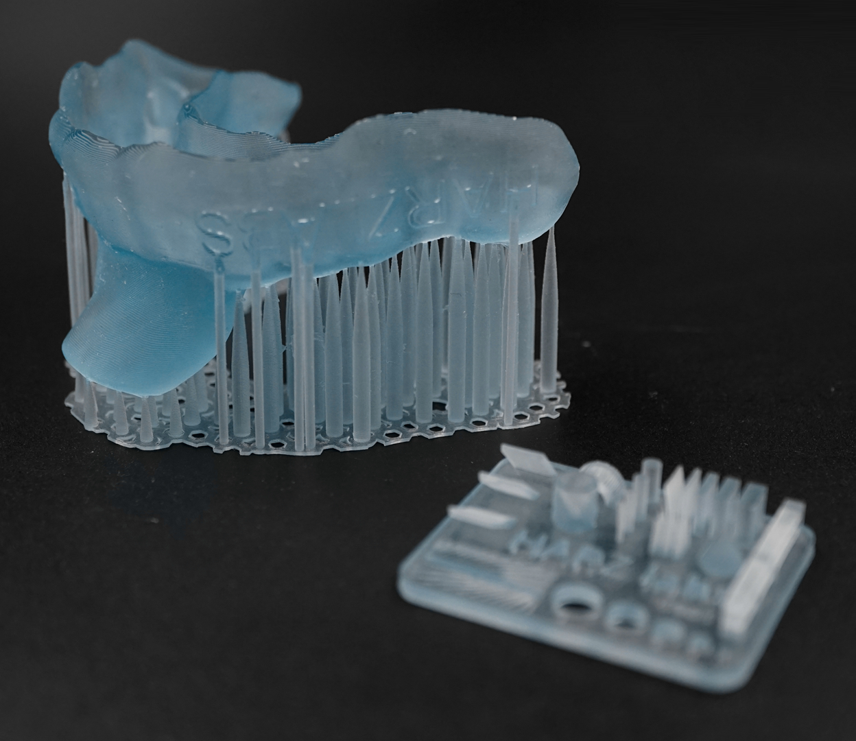 Фотополимер HARZ Labs Dental Tray, голубой (500 гр)
