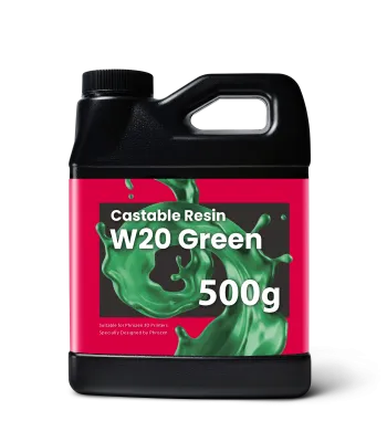 Фотополимерная смола Phrozen Castable Resin W20 Green (0,5 кг)
