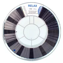 Катушка пластика REC RELAX (PETG) 1.75мм 0,75 кг, черная